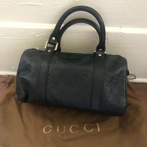 Vintage Mini Gucci Boston Bag